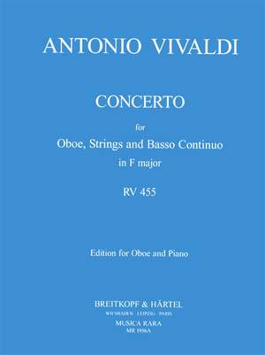 Vivaldi, A: Concerto in F RV 455
