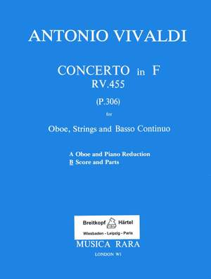Vivaldi: Concerto in F RV 455