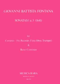 Fontana: Sonaten 1 und 3 (1641)