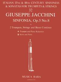 Jacchini: Sinfonia in D op. 5 Nr. 8
