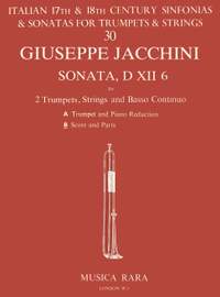 Jacchini: Sonata in D Nr. XII/6