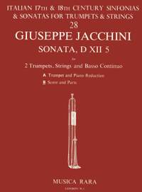 Jacchini: Sonata in D Nr. XII/5