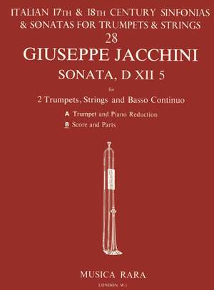 Jacchini: Sonata in D Nr. XII/5
