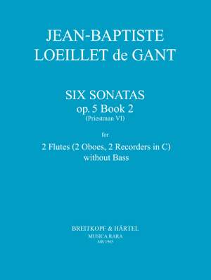Loeillet de Gant: Sonaten op. 5/4-6