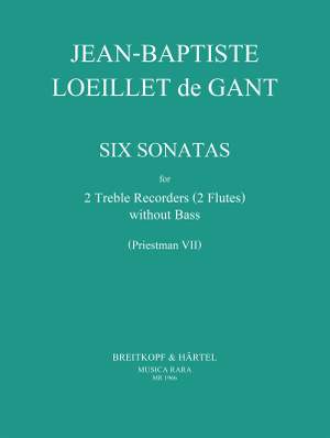 Loeillet de Gant: Sechs Sonaten