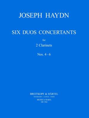 Haydn: Sechs Duos Band 2, Nr. 4-6