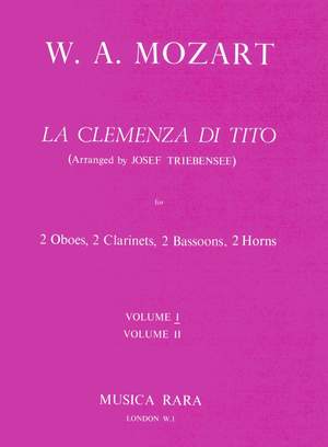 Mozart: La Clemenza di Tito Band I