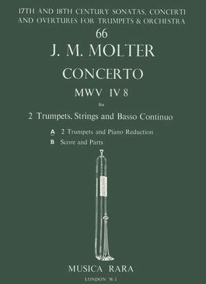 Molter, J: Concerto in D MWV IV/8