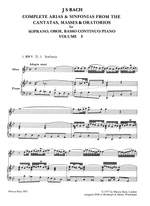 Bach, JS: Sämtliche Arien Bd. 1 S,Ob,Bc Product Image