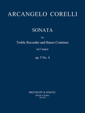 Corelli: Sonate in F op. 5/4