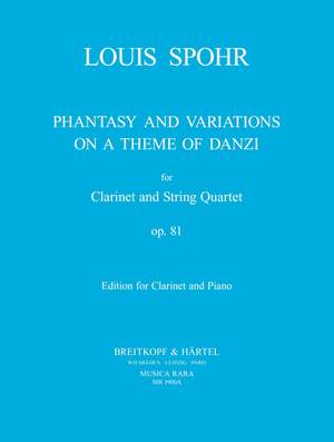 Spohr, L: Fantasie und Variationen op.81