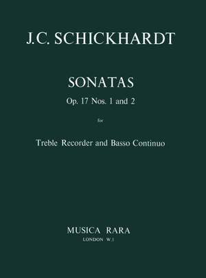 Schickhardt: Sonaten op. 17/1+2