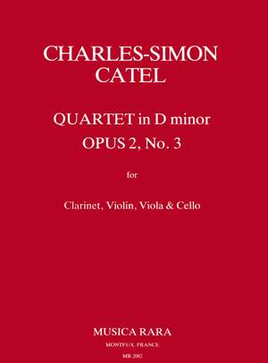 Catel: Quartett in d op. 2/3