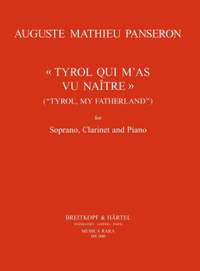 Panseron: 'Tyrol my Fatherland'