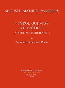 Panseron: 'Tyrol my Fatherland'