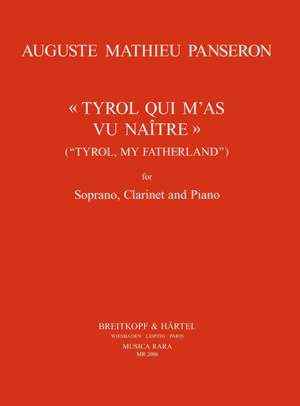 Panseron: 'Tyrol my Fatherland'