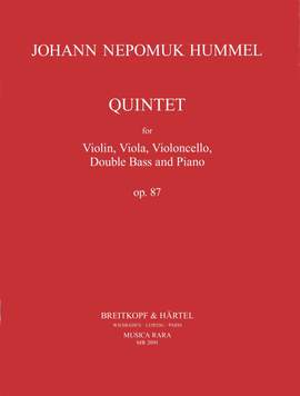 Hummel: Klavierquintett Es-dur op. 87
