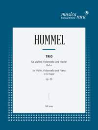 Hummel: Klaviertrio G-dur op. 35