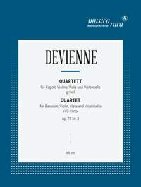Devienne: Quartett in G minor, op. 73 Nr. 3