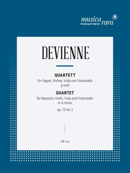 Devienne: Quartett in g op. 73 Nr. 3