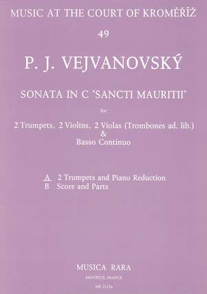 Vejvanowsky, P: Sonata Sancti Mauritii