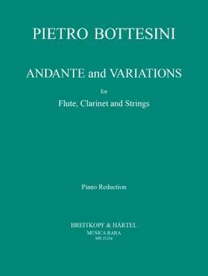 Bottesini, P: Andante und Variationen