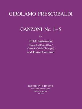 Frescobaldi: Canzonas 1-5