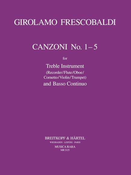 Frescobaldi: Canzonas 1-5