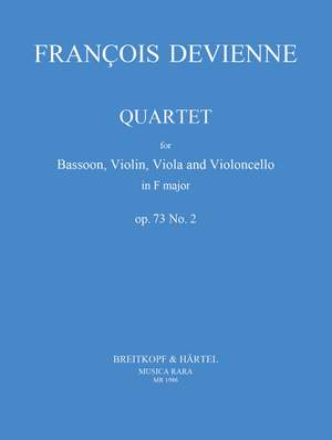 Devienne: Quartett in F op. 73 Nr. 2