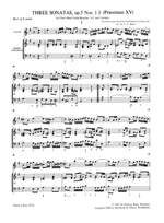 Loeillet: Sechs Sonaten op. 5/1-3 Product Image