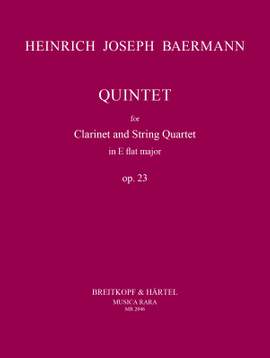 Baermann: Quintett in Es op. 23