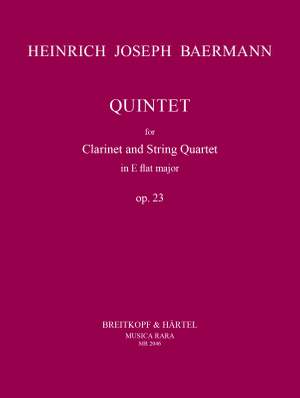 Baermann: Quintett in Es op. 23