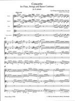 Bach, CPE: Flötenkonzert a-moll Wq 166 Product Image