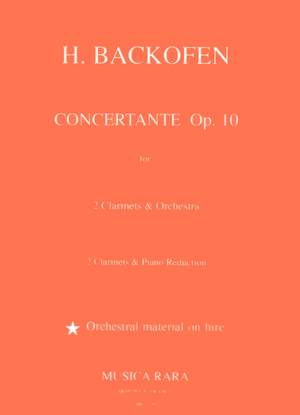 Backofen: Concertante op. 10