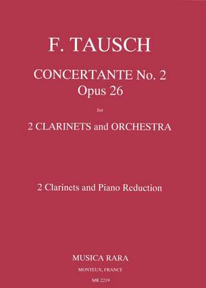 Tausch: Concertante 2 in B op. 26