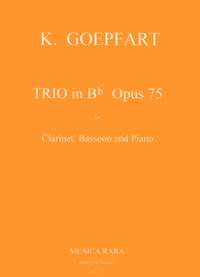 Goepfart: Trio in g op. 75