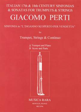 Perti, G: Sinfonia zu „L'Inganno Scoperto per Vendetta“