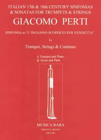 Perti: Sinfonia zu L'Inganno scoperto