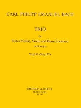 Bach, CPE: Triosonate in G Wq 152