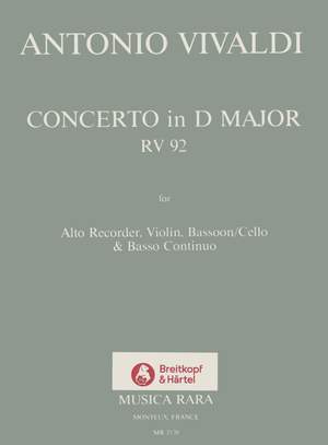 Vivaldi: Konzert in D RV 92