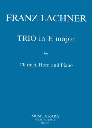 Lachner: Trio in E
