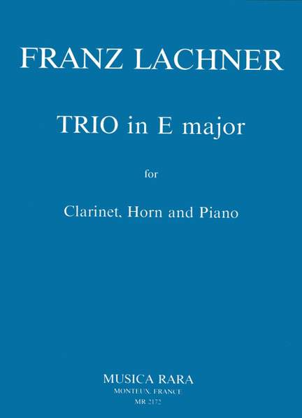 Lachner: Trio in E