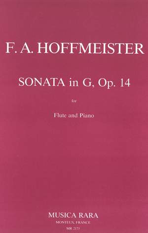 Hoffmeister: Sonate in G op. 14