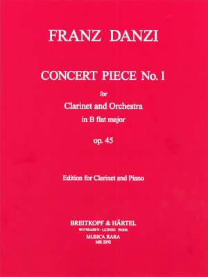 Danzi, F: Konzertstück Nr. 1 op. 45