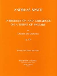 Spaeth, A: Introduktion und Variationen über ein Thema von Mozart op. 104