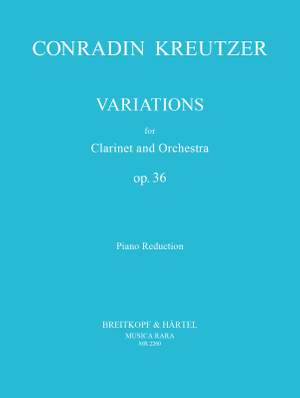 Kreutzer: Variations op. 36