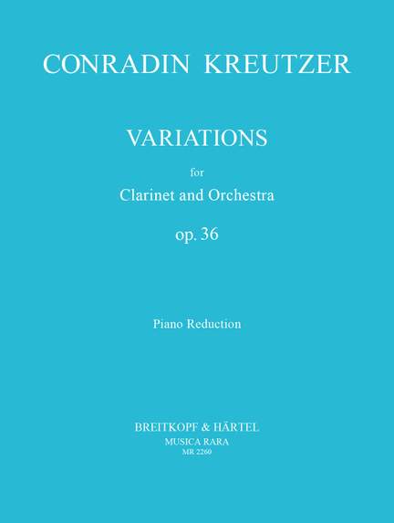 Kreutzer: Variations op. 36