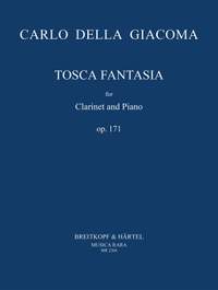 Giacoma: Tosca Fantasia für Klarinette und Klavier op. 171