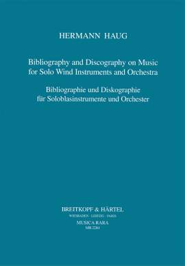 Haug: Bibliography Windinstr.+Orch.