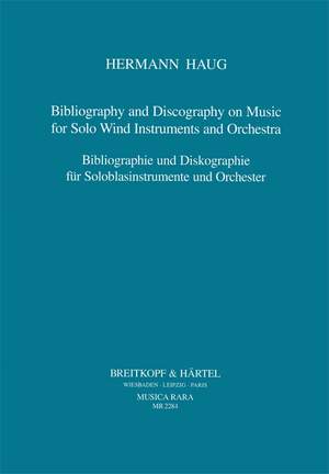 Haug: Bibliography Windinstr.+Orch.